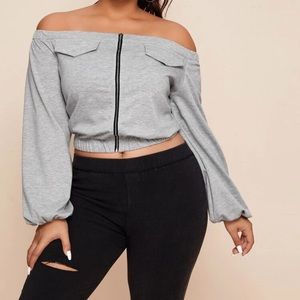 New cropped sweater